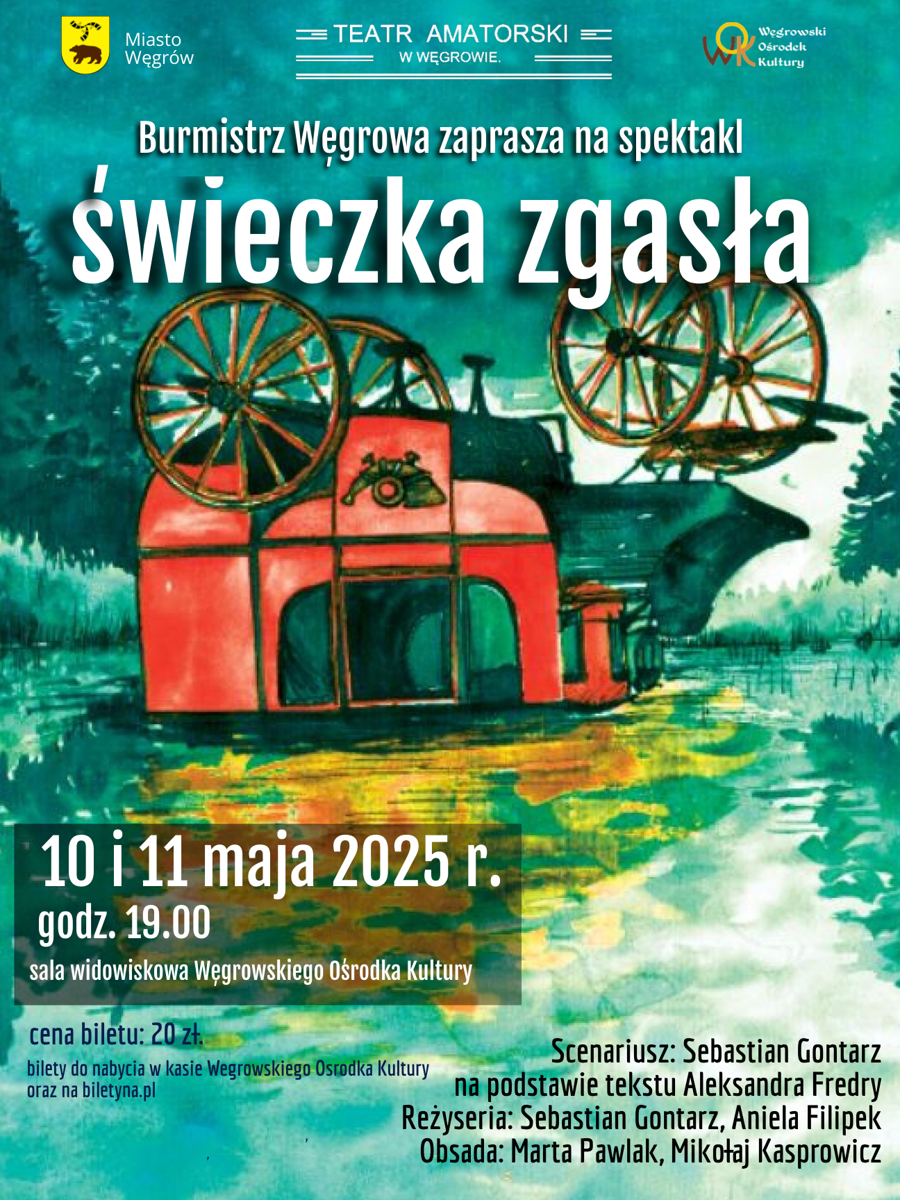 Spektakl teatralny ,,ŚWIECZKA ZGASŁA