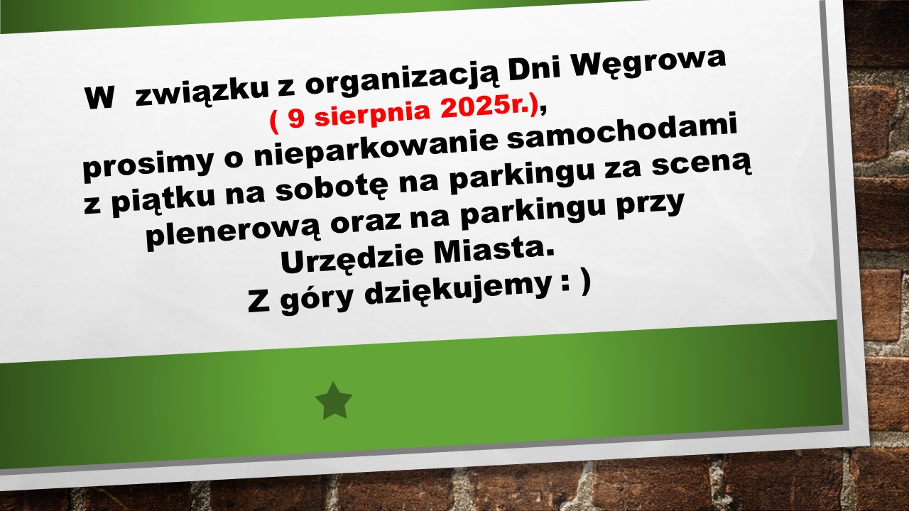Dni Węgrowa 2025r.