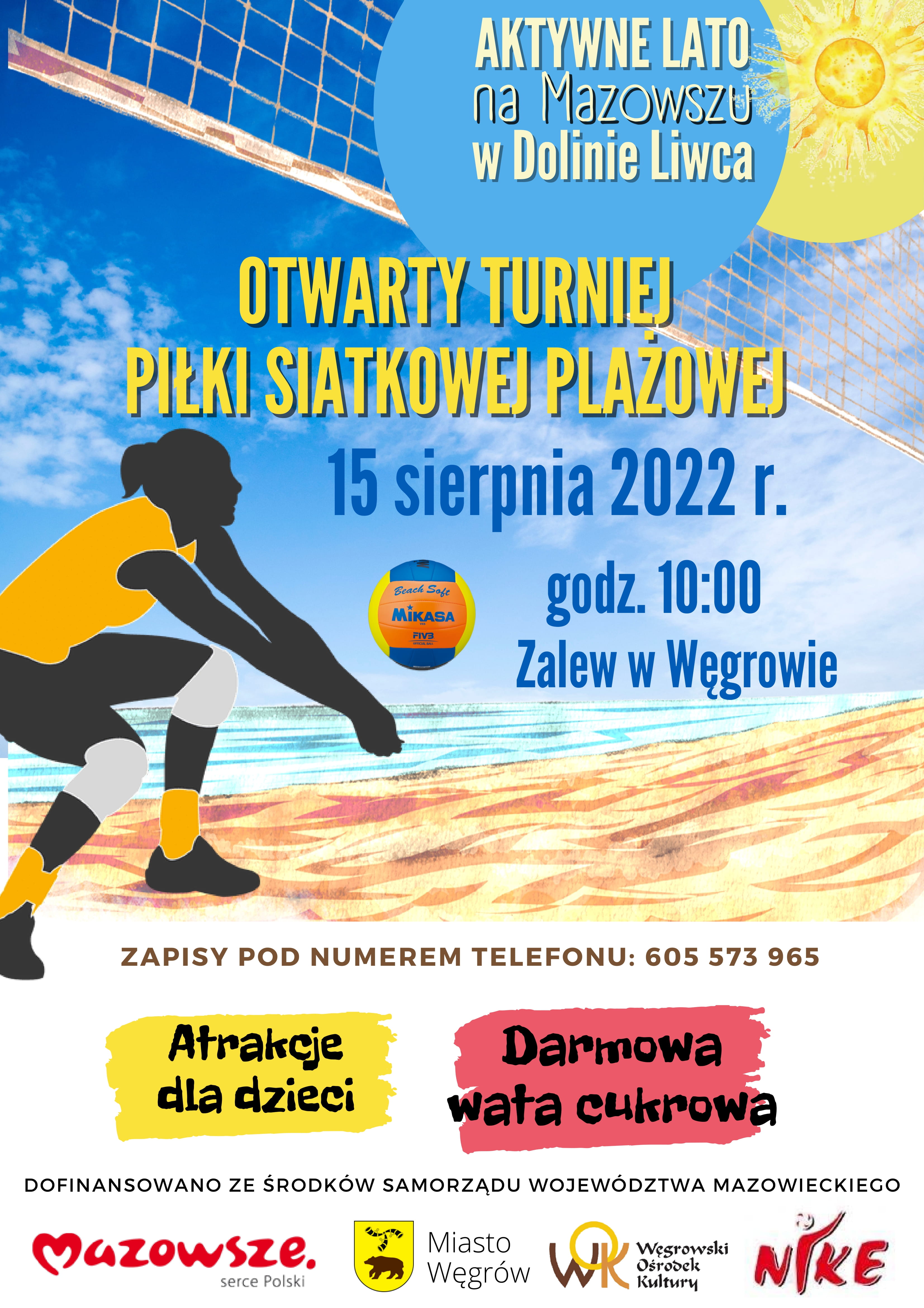Turniej Piłki Siatkowej Plażowej