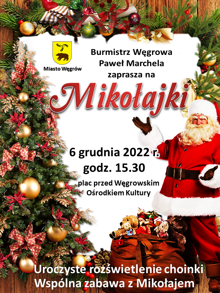 Plakat Mikołajki